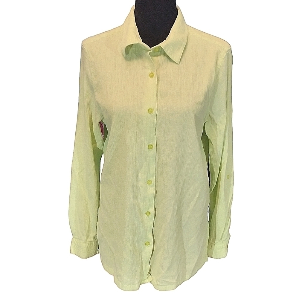 APPLESEED'S Button Blouse
